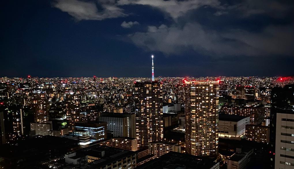 スカイツリー　夜景